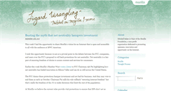 Desktop Screenshot of blog.lizardwrangler.com