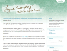 Tablet Screenshot of blog.lizardwrangler.com